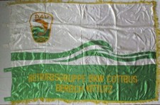 Flaga NRD Flaga Jedwab DAV Grupa operacyjna BKW Cottbus Obszar Kittlitz (111220)