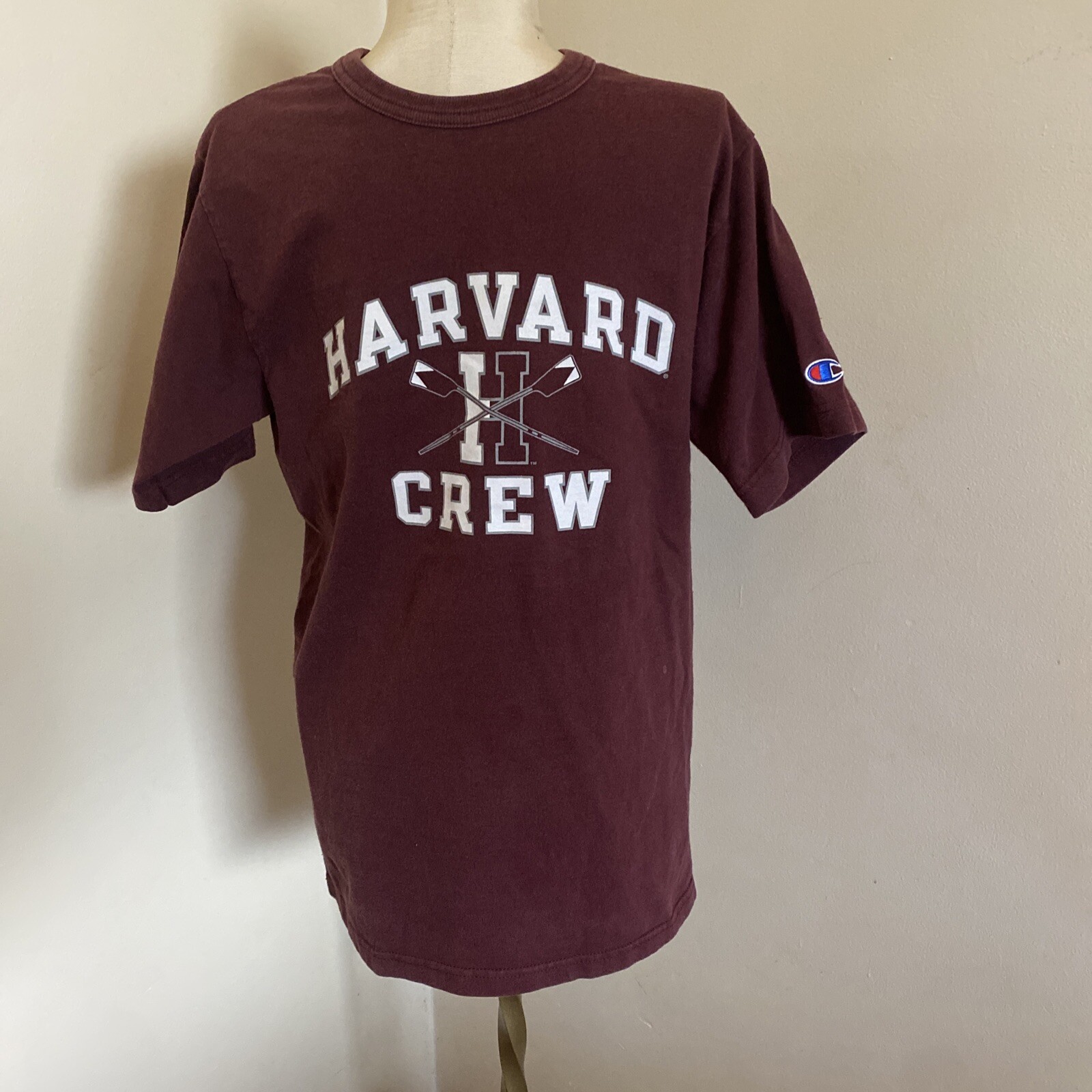 FILA T shirt vintage Champion Field ho taglia small Harvard University Rowing Crew