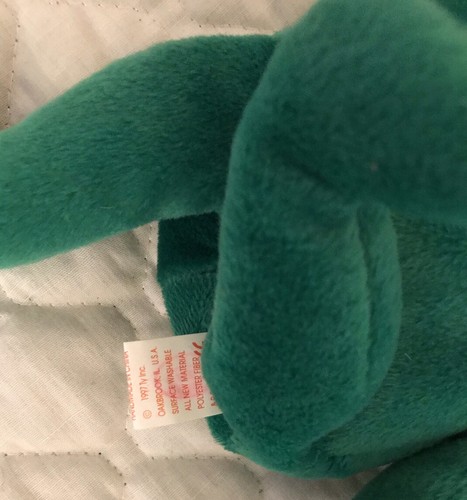 TY Beanie Baby Erin The Bear *Rare 1997* TAG ERRORS Mint Condition - Picture 4 of 4