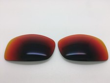 SPY Logan Custom Sunglass Replacement Lenses Red/Orange Mirror Polarized NEW