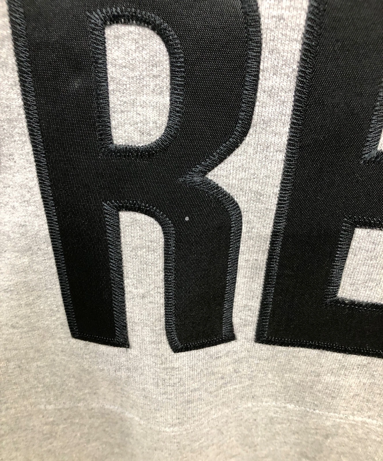 SUPREME Banner Pullover Felpa con Cappuccio Taglia:M Grigio Uomo