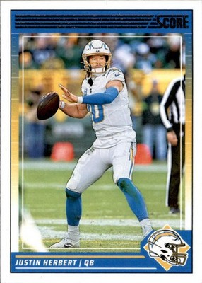 Panini 2024 Score Justin Herbert #163 (6333)
