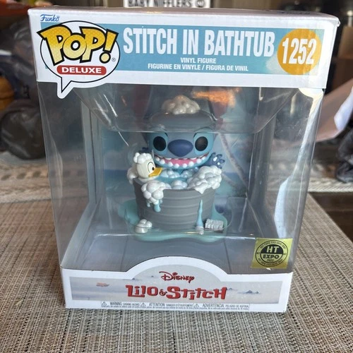 Funko Pop! Deluxe: Disney - Stitch In Bathtub - Hot Topic (Exclusive) #1252