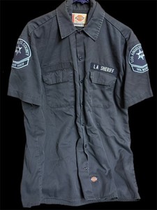 Vintage OBSOLETE Los Angeles County Sheriff Uniform General Maintenance Worker