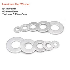 Aluminium Alloy Large Flat Washer Big Metal Gasket Meson M3 M4 M5 M6 M8