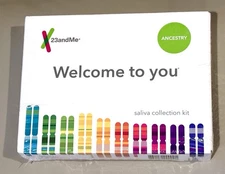 SEALED 23andMe 23 And Me ANCESTRY Traits Saliva Collection Kit Expired FAST SHIP