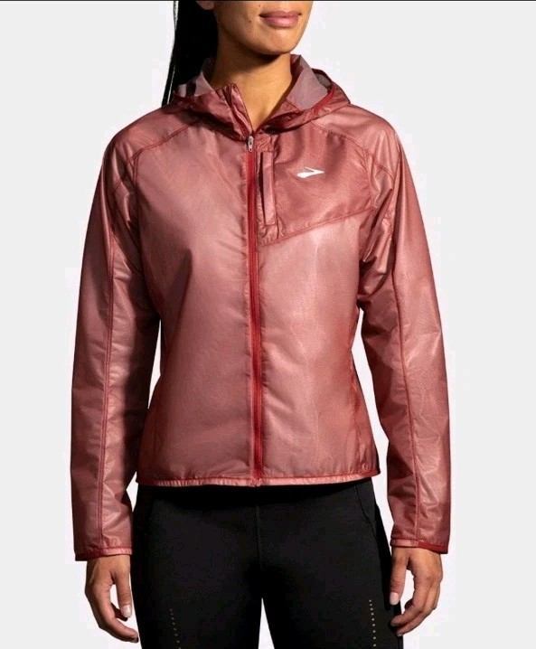 Brooks All Altitude Lightweight Packable Rain Jac… - image 1