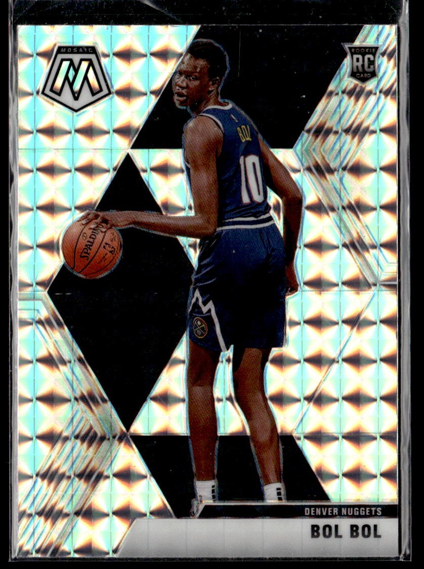 2019-20 Panini Mosaic #222 Bol Bol Silver Prizm