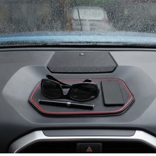 Silicone Dash Dashboard Cover Mat for Toyota Tundra Without Pattern Black