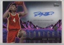 2023-24 Topps Midnight Rookie Horizon Signatures Kobe Bufkin #RHS-KB Auto 1ar2