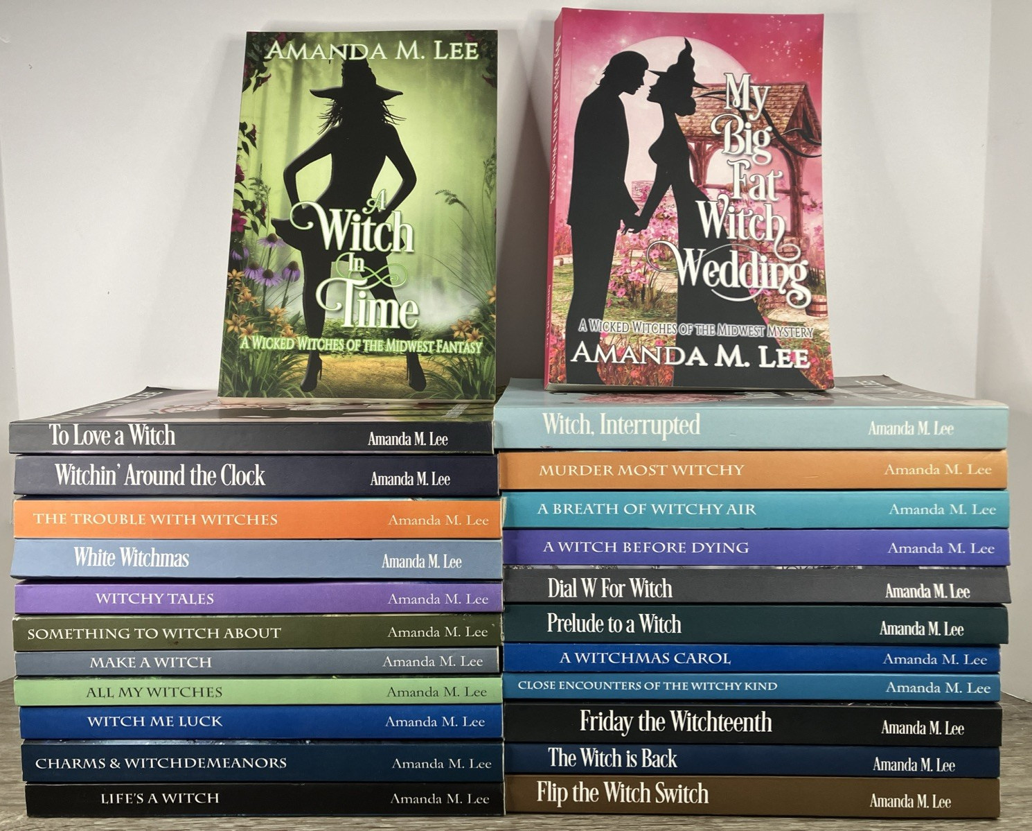 A Wicked Witches of the Midwest Mystery & Fantasy  Amanda M. Lee 24 PB Novels