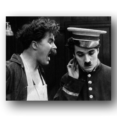 Charlie Chaplin Photo 8x10 Iconic Tramp Portrait Silent Cinema Star-2