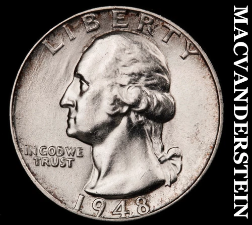 1948 Washington Quarter- Choice Gem Brilliant Uncirculated++++ Luster #G6729