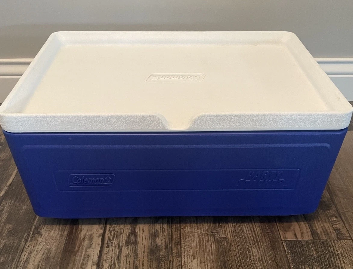 Coleman Party Stacker 24 Can Cooler Stackable Ice Chest Model 6225 Blue
Opens in a new window or tab