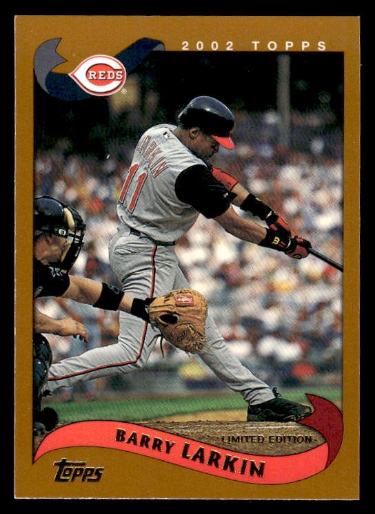 Barry Larkin 2002 Topps Topps Limited #85 Cincinnati Reds ESE