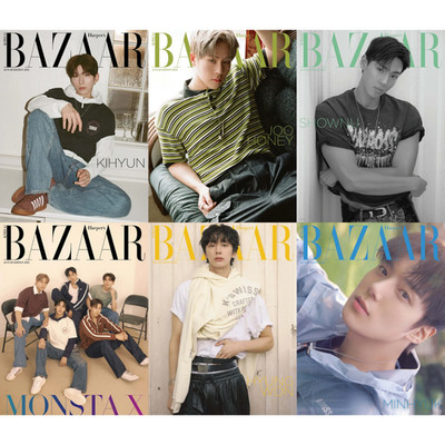 HARPER'S BAZAAR Korea 2025 AUTUMN MONSTA X Minhyuk Joohoney Hyungwon Kihyun