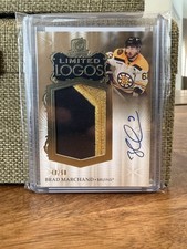 2024-25 The Cup 2023-24 Update Limited Logos 2024-25 48/50 Brad Marchand Auto