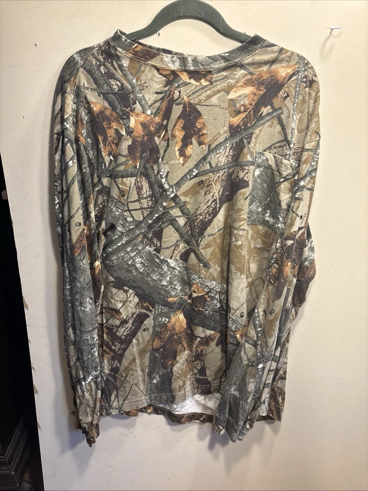 Outfitter Ridge Long Sleeve Crew  XLg(46/48) Brown branches  CAMO  base layer - Image 4 of 4