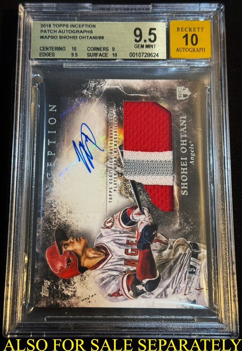 その他 2018 Shohei Ohtani SHOHEI OHTANI 2018 TOPPS HIGH TEK HT-SO HOLOFOIL AUTO ROOKIE