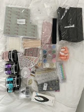 Nail Supplies Kit- Nail Art- Arts & Crafts- Packing Materials- Charms & Stickers