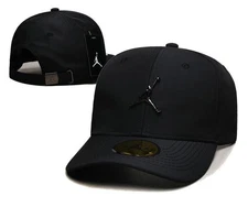 Jordan Jump Men's Casual Baseball Cap Sports Adjustable Hat Brand New Black