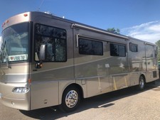 2004 ITASCA MERIDIAN CLASS A MOTORHOME 36' DIESEL PUSHER 330HP TURBO CAT ENGINE