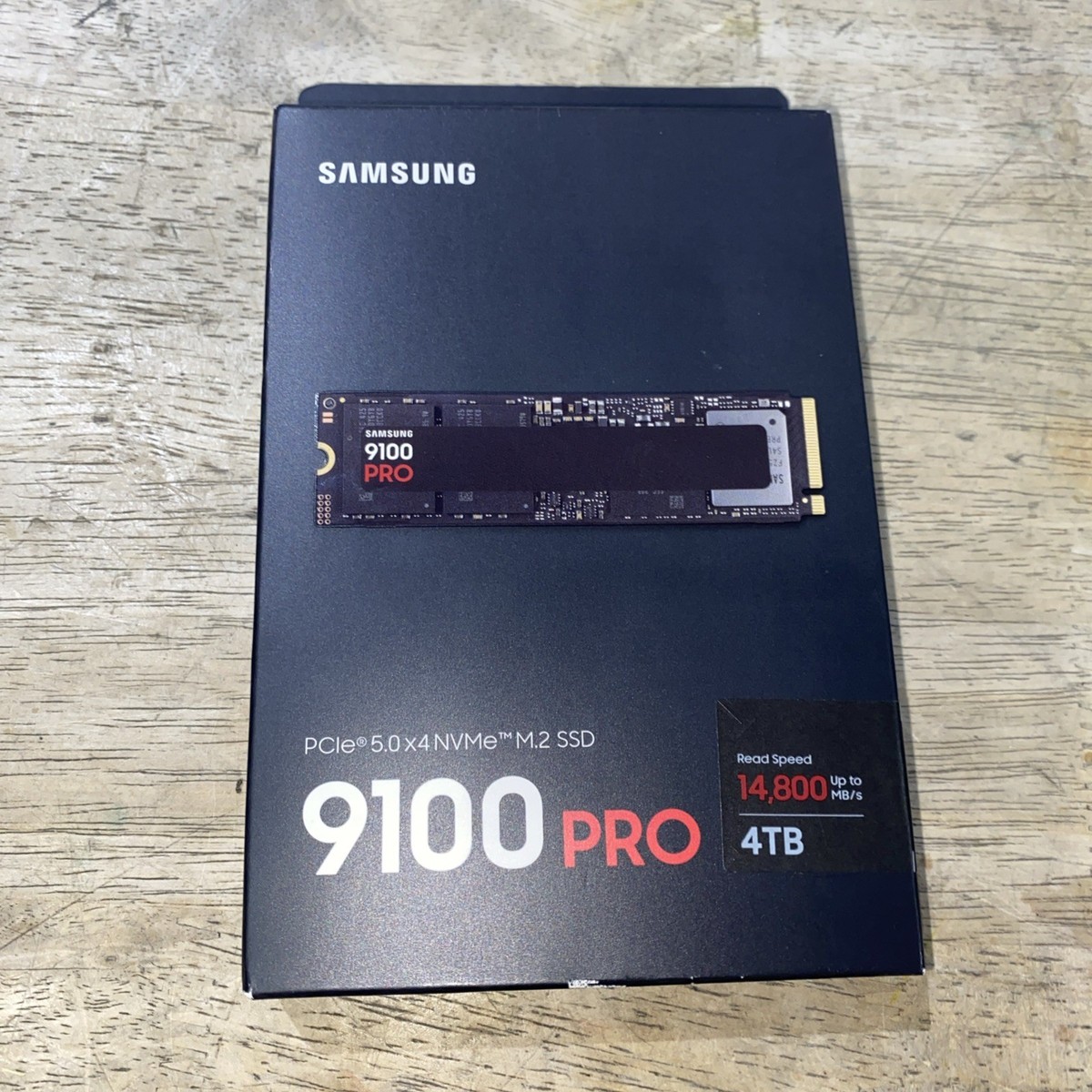 SAMSUNG 9100 PRO 4TB M.2 2280 PCIe 5.0x4 NVMe Internal SSD MZ