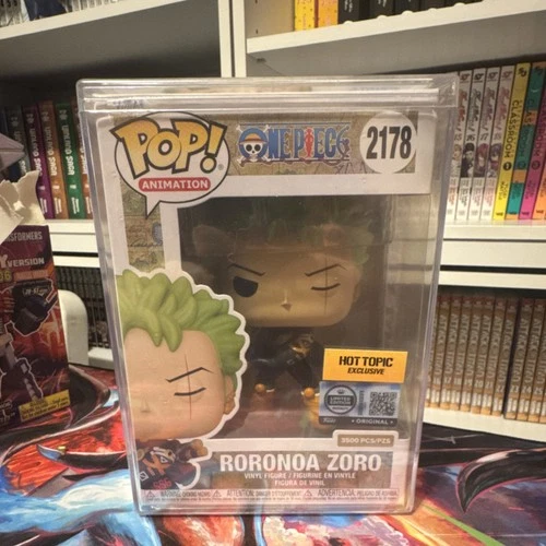 Funko Pop! Vinyl One Piece Roronoa Zoro #2178 Hot Topic Exclusive Figure 3500PCS