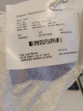 True Leaf 5 Lbs Organic Speckled Pea Seeds for Indoor Microgreens Gardening