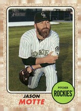 2017 Topps Heritage #277 Jason Motte