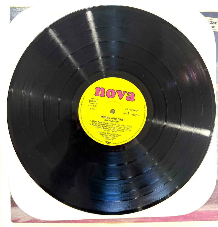 OG  1974 Kin Ping Meh Virtue & Sins  German Pressing on Nova NM Vinyl - Bild 4 von 4