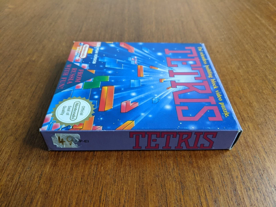 Nintendo NES Spiel - Tetris - Smallbox Bienengräber - EEC/FRG - PAL-B - OVP CIB - Bild 4 von 4