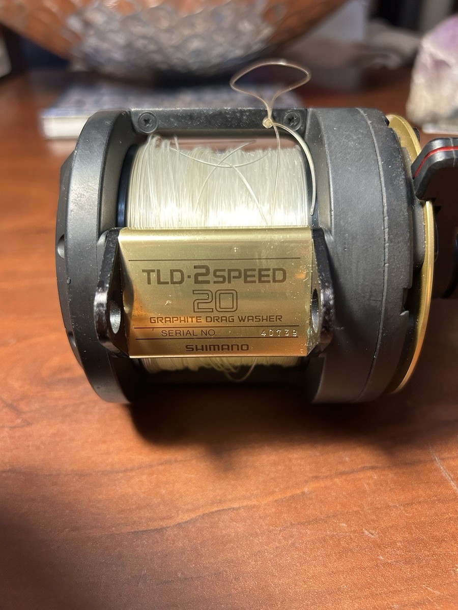 Shimano TLD 2SPEED 20 Reel Lever Drag Big Game Trolling Deep sea