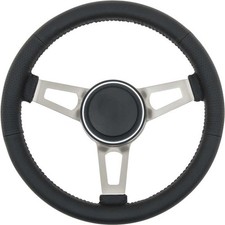 1960-76 Mopar - Gt3 Retro Tuff Steering Wheel - Black Leather