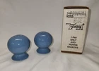 HLC Contemporary FIESTA Salt & Pepper Shakers - PERIWINKLE