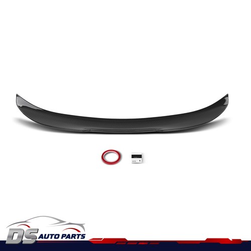 Trunk Spoiler Wing Fit For 11-2017 BMW F10 5 Series Rear Carbon Fiber Style PSM