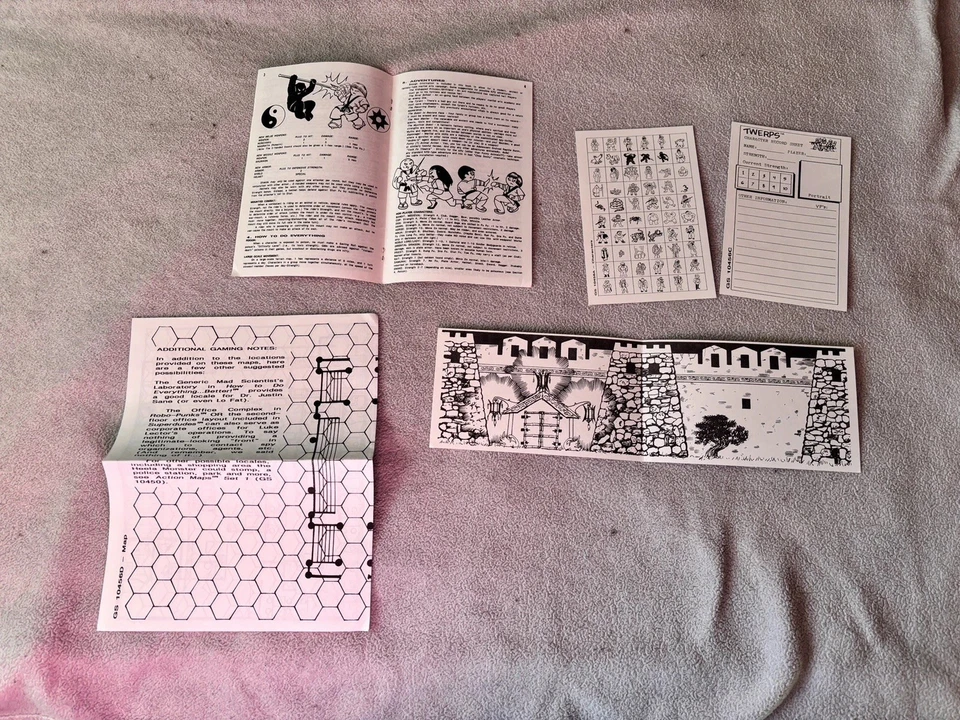 Lote de 8 libros de expansión de campaña TWERPS RPG - Juegos de renos - Game Science Foto 4 de 4