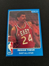 REGGIE THEUS 1983 STAR ALL STAR GAME #10 EX BASKETBALL CARD