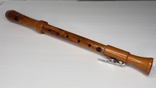 Whitehall Vintage Wood Recorder Flute Musical Instrument