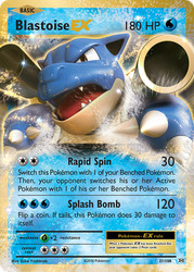 Blastoise EX 21/108 XY Evolutions Holo Ultra Rare