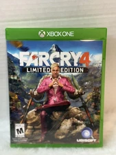 Far Cry 4 Limited Edition Xbox One Video Game Disc Case Ubisoft Microsoft Mature
