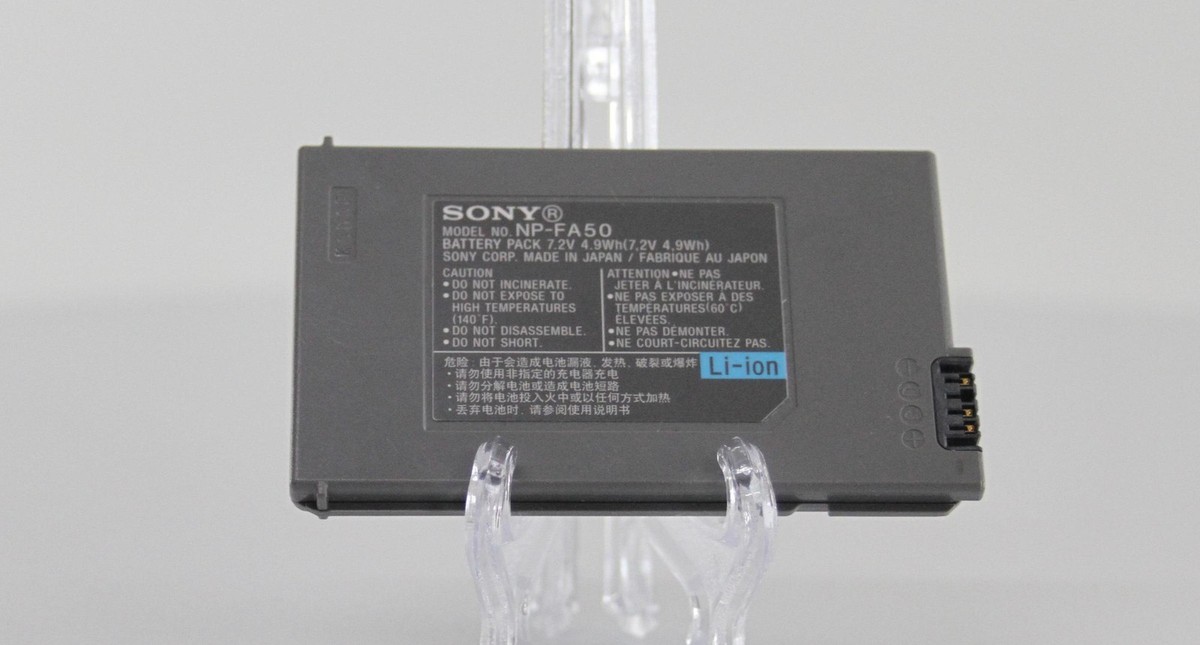 Genuine Sony Battery for DCR-HC90/DCR-PC55/DCR-PC1000/DCR-DVD7 (NP