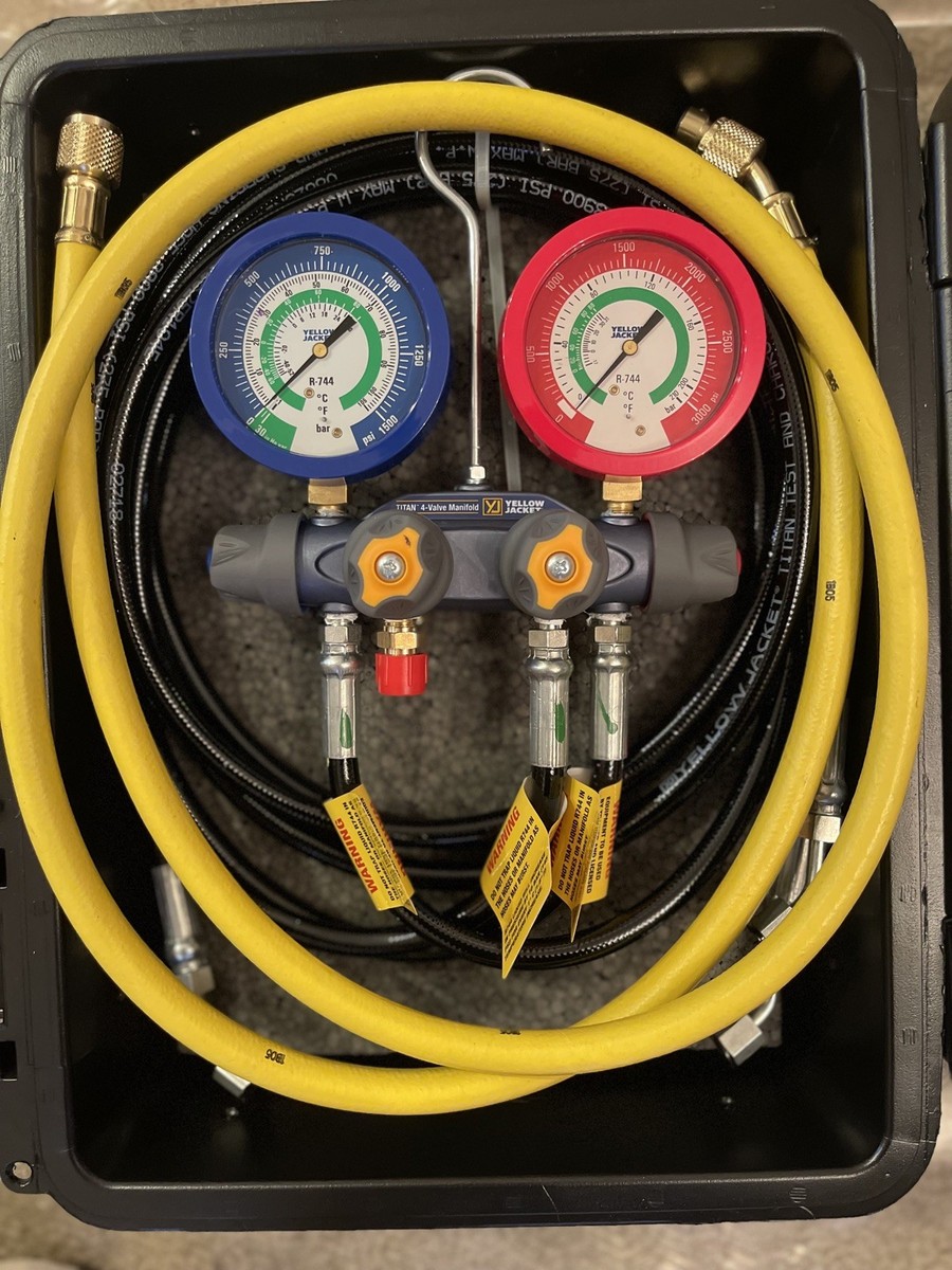 Yellow Jacket 45925 CO2 Transcritical Test and Charging Manifold