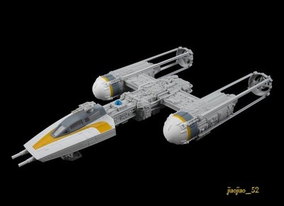 1/48 Y-wing Starfighter BTL-A4 Y-Wing Star Wars Model Series with