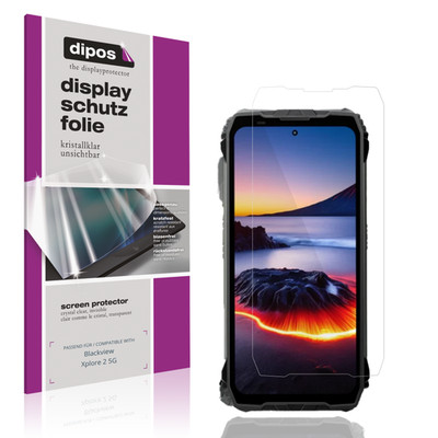 4x Schutzfolie klar für Blackview Xplore 2 5G Displayschutzfolie Folie Display