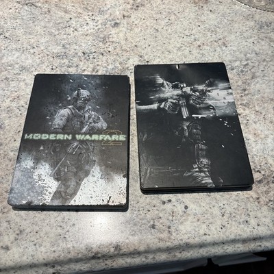 Xbox 360 Lot Of 2 Games Modern Call Of Duty Warfare 2 & 3 Collectors Tin No Manu