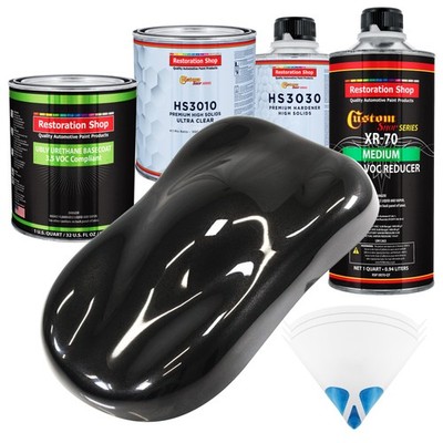 Black Diamond Firemist Prem Quart Kit Low VOC URETHANE BASECOAT Auto Paint Kit