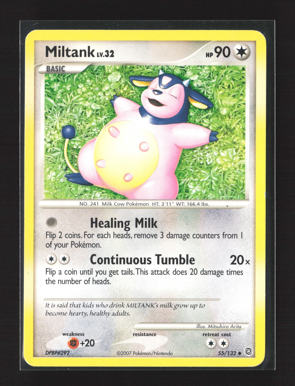 Pokemon Secret Wonders #55/132 Uncommon Miltank