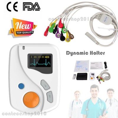 CONTEC TLC6000 Dynamischer Holter-24-Stunden-Rekorder USB-PC-Software Herz