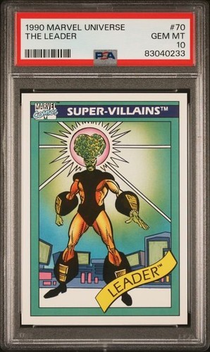 1990 MARVEL UNIVERSE #70 THE LEADER 💎PSA 10💎